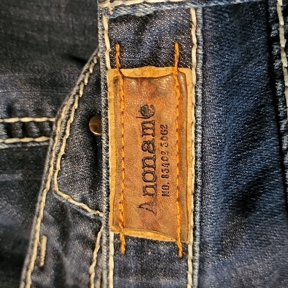 3/$25 ANONAME Denim Blue Jeans Paris Skinny Size 26 - Picture 8 of 10